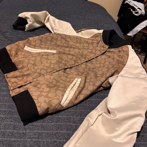 Coach Jacket Satin Reversible - Picture 1 of 2